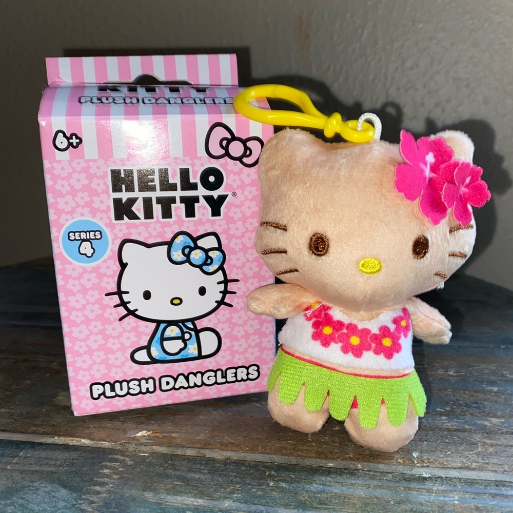 Hello Kitty Plush Dangler Series 4 Hawaiian